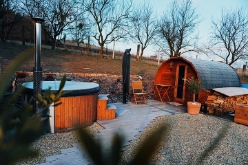 Glamping s wellness - Koryčany - Buchlov - Chřiby