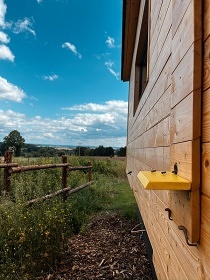 Glamping se saunou Pod rybn��ky - CHKO Brdy