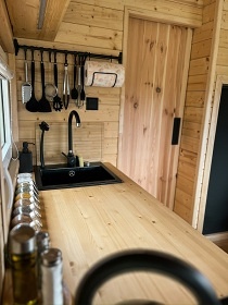 Glamping se saunou Pod rybn��ky - CHKO Brdy