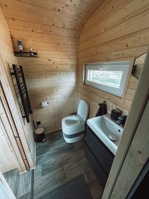 Glamping se saunou Pod rybn��ky - CHKO Brdy
