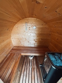 Glamping se saunou Pod rybn��ky - CHKO Brdy