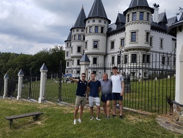 Chata Sklené Teplice - Štiavnické vrchy - Pustý hrad
