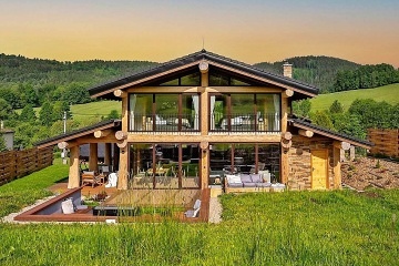 Wellness srub - termální park Velké Losiny - Praděd