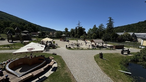 Wellness srub - termální park Velké Losiny - Praděd