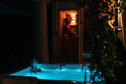 Wellness srub - term�ly Hrub� Jesen�k - Prad�d