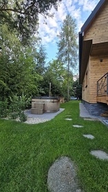 Chata s wellness u rybníka - Dalešická přehrada
