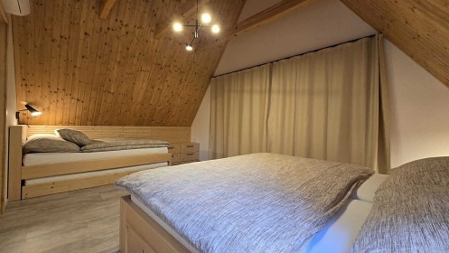Chata s wellness u rybníka - Dalešická přehrada