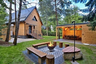 Chata s wellness u rybnka - Daleick pehrada