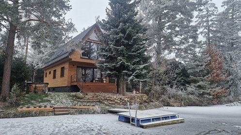 Chata s wellness u rybnka - Daleick pehrada