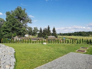 Chalupa s bazénem - Nalžovské Hory - Šumava