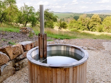 Glamping na samot - koupac sud - Valasko