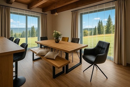 Chalupa Novohradsk hory - Mlnsk Vrch - Dobr Voda