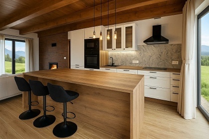 Chalupa Novohradsk hory - Mlnsk Vrch - Dobr Voda