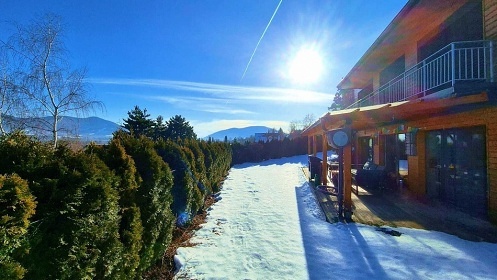 Chata Ond�ejn�k - v�hled na Lysou horu - Beskydy