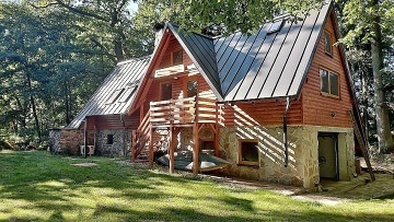 Chata samota u lesa - u řeky Lužnice - Třeboň