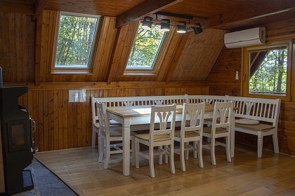 Chata samota u lesa - u �eky Lu�nice - T�ebo�