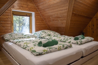 Chata samota u lesa - u �eky Lu�nice - T�ebo�