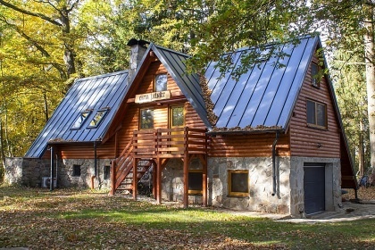 Chata samota u lesa - u �eky Lu�nice - T�ebo�