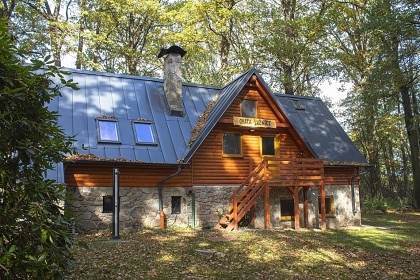 Chata samota u lesa - u �eky Lu�nice - T�ebo�