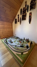 Chalupa se saunou - Jizerky - p�ehrada Sou�