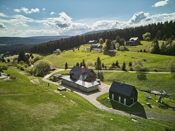 Glamping ern voda - Pomezn hbet - Krkonoe