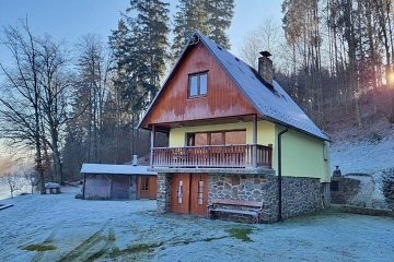 Chata se saunou - eka Lunice - Tn nad Vltavou