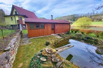Chata se saunou - eka Lunice - Tn nad Vltavou