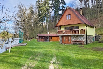 Chata se saunou - eka Lunice - Tn nad Vltavou