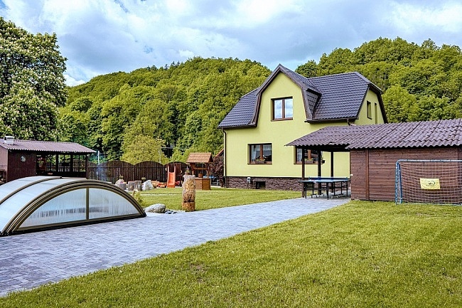 Chalupa baz�n, sauna, v��ivka - Jesen�ky - �umpersko