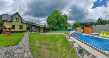 Chalupa baz�n a wellness - Jesen�ky - �umpersko