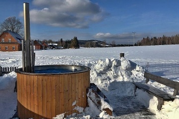 Chalupa wellness a kachlová kamna - Jeseníky