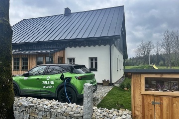 Chalupa wellness a kachlová kamna - Jeseníky