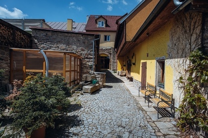 Penzion wellness a sndan - esk Kanada - Lomy