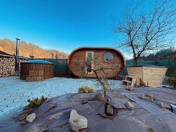 Wellness chata Beskydy - sauna, vířivka - Pustevny