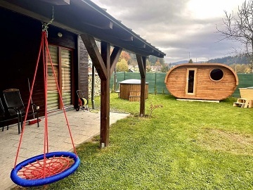 Wellness chata Beskydy - sauna, vířivka - Pustevny