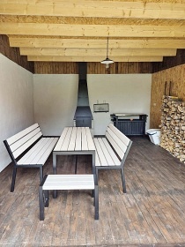 Chalupa bazén a wellness - hrad Zvíkov - Písek