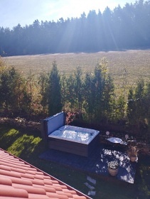 Chalupa bazén a wellness - hrad Zvíkov - Písek
