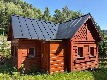 Chalupa Krkonoše - koupací sud - Velká Úpa