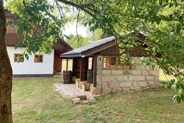 Chalupa s koupacím sudem - Jilemnice - Krkonoše