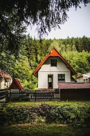 Chata s bazénem - Vyšší Brod - přehrada Lipno