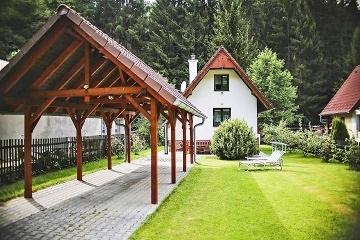 Chata s baz�nem - Ro�mberk - p�ehrada Lipno