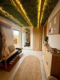 Chata a koupac sud s vhledem - Hostnsk vrchy