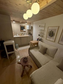 Chata a koupac sud s vhledem - Hostnsk vrchy