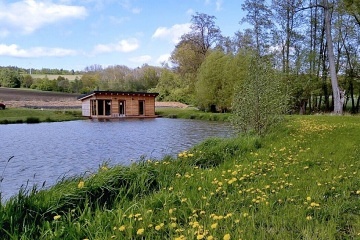 Glamping chata na vodě - Libošovice - Český ráj