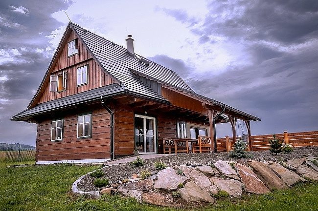 Roubenka wellness a kachlová kamna - Jablunkov