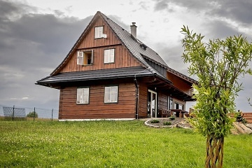 Chalupa wellness a kachlov� kamna - Beskydy