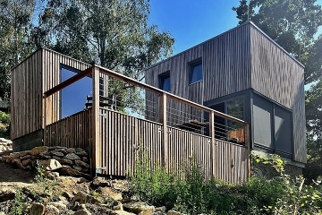 Wellness chata - Glamping s v�hledem - hrad Lipnice