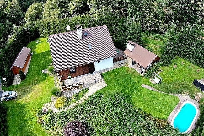 Chalupa s baznem - Krlick Snnk - Jesenky