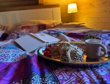 Chata s terasou a vivkou - Drahansk vrchovina