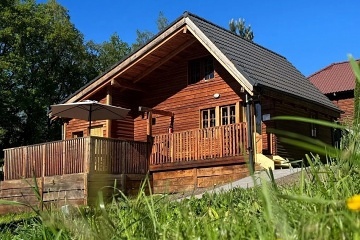 Chata s terasou a vířivkou - Drahanská vrchovina